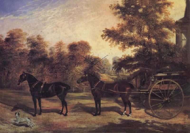 Benjamin Cam Norton Carriage Spain oil painting art